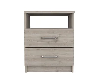 Fm Furniture Oklahoma Nightstand,Two Drawers