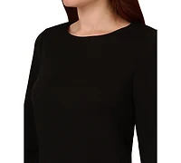 Adrianna Papell Women's 3D-Cuff 3/4-Sleeve Dress