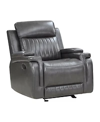 Homelegance White Label Wallstone 36" Glider Reclining Chair