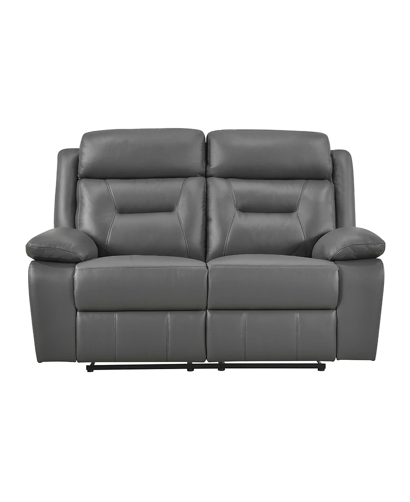 Homelegance White Label Corvallis 63" Double Reclining Love Seat