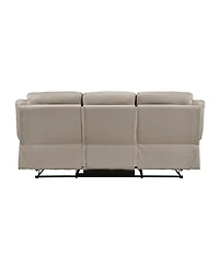 Homelegance White Label Corvallis 87" Double Reclining Sofa