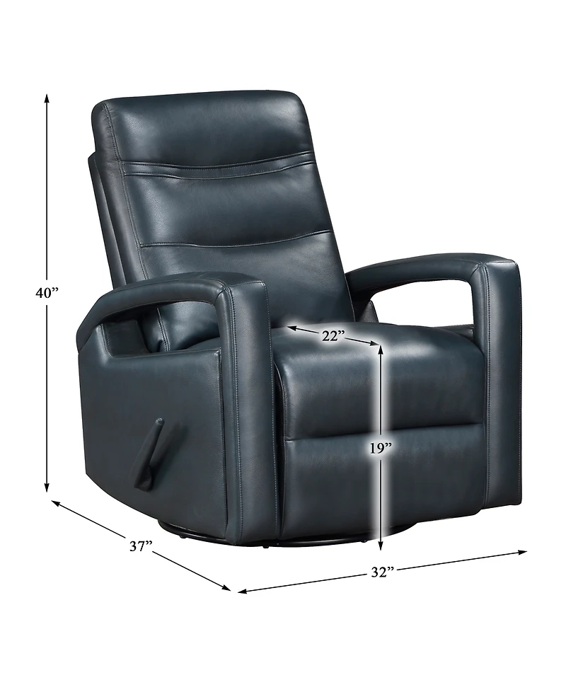 Homelegance White Label McCoy 32" Swivel Glider Reclining Chair