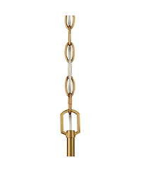 Vienna Full Spectrum Luxum Burnished Brass Chandelier 23 1/2" Wide Modern Tiered Crystal 8-Light Fixture for Dining Room House Foyer Kitchen Isla