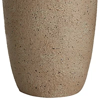 Regency Hill 25 1/2" High Farmhouse Rustic Coastal Table Lamps Set of 2 Beige Oatmeal Shade Living Room Bedroom Bedside Nightstand