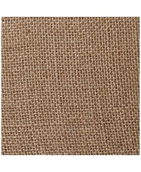 Springcrest Natural Burlap Medium Rectangle Lamp Shade 8" Wide x 5" Deep at Top and 14" Wide x 11" Deep at Bottom and 10" Sla