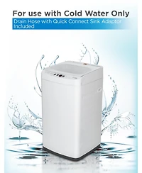 Commercial Care 0.9 Cu. Ft. Portable Washer