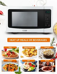 1.6 Cu. Ft. Counter Top Microwave,White