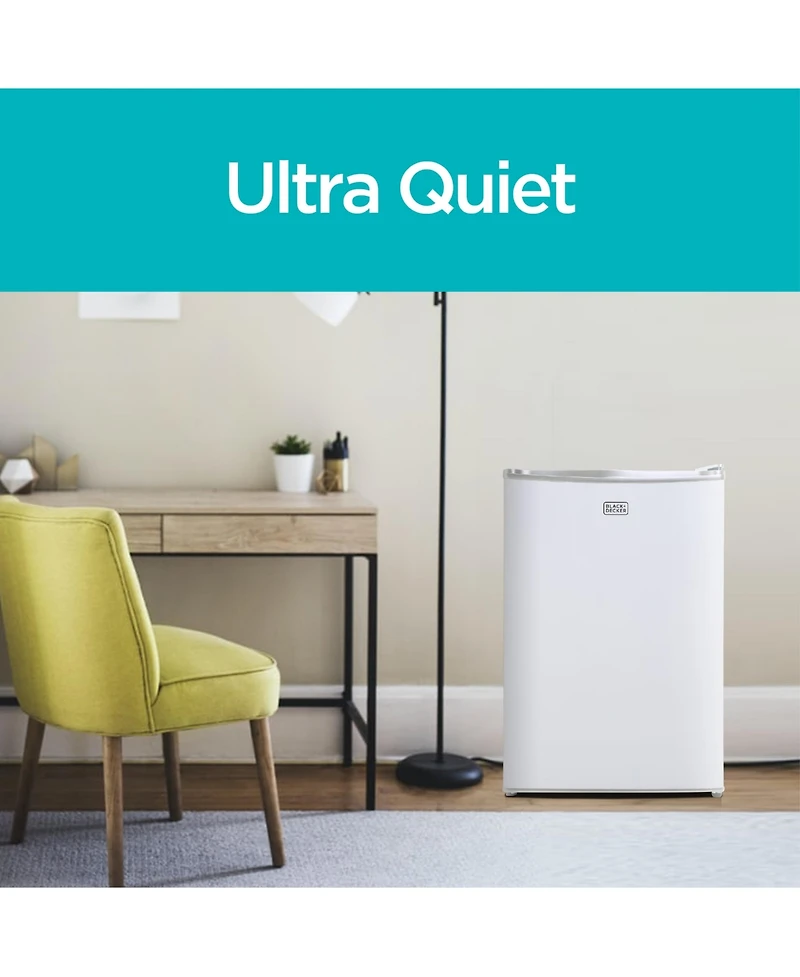 Black & Decker 4.3 cu.ft.. Compact Ref - White