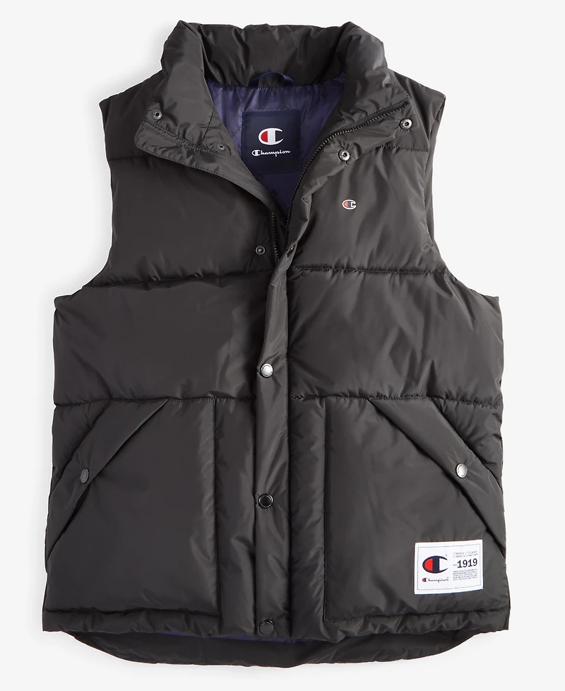 Champion Men's Solid-Color Quilted Puffer Vest