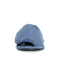 Muk Luks Men's Terry Open Toe Velcro Slippers