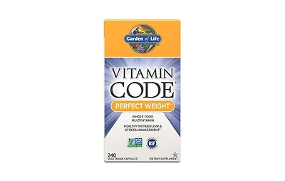 Garden of Life Vitamin Code, Perfect Weight Formula 240 Caps