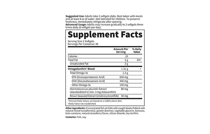 Garden of Life Oceans 3, Beyond Omega 3 60 Softgels