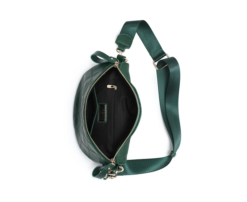Urban Expressions Lachlan Quilted Beltbag Bag