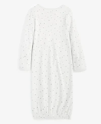 Baby Boy or Girl Cotton Stars Gown, Exclusively at Macy's