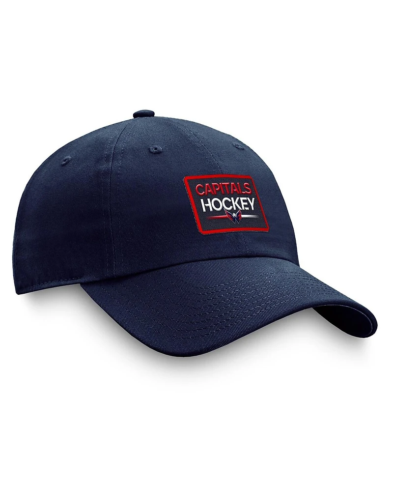 Fanatics Men's Navy Washington Capitals Authentic Pro Prime Adjustable Hat