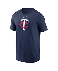 Nike Men's Navy Minnesota Twins Fuse Logo T-Shirt