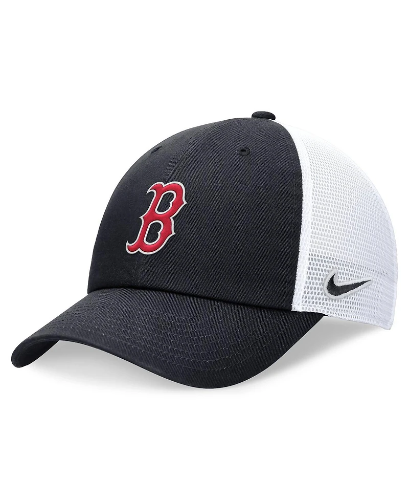 Nike Men's Navy Boston Red Sox Club Trucker Adjustable Hat
