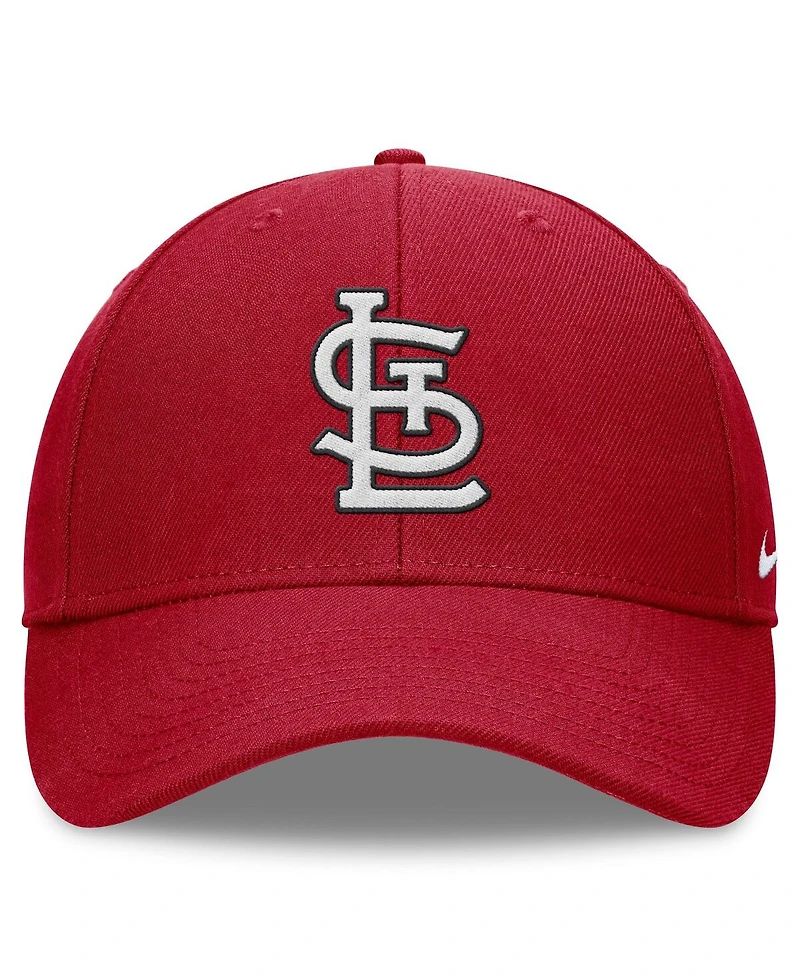 Nike Men's Red St. Louis Cardinals Evergreen Club Performance Adjustable Hat