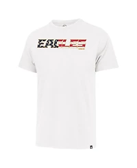 '47 Brand Men's White Philadelphia Eagles Flag Script Franklin T-Shirt