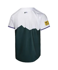 Nike Big Boys and Girls Green Colorado Rockies City Connect Limited Jersey