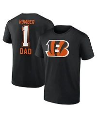 Fanatics Men's Black Cincinnati Bengals 1 Dad T-Shirt