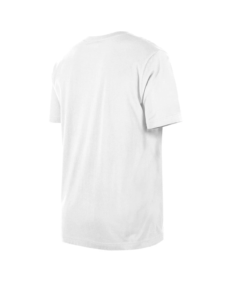 New Era Men's and Women's White Miami Heat Summer Classics T-Shirt