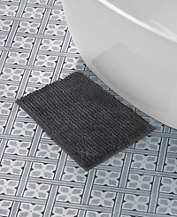 Laura Ashley Butter Chenille Bath Mat, 17" x 24"