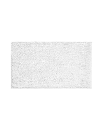 Laura Ashley Butter Chenille Bath Mat, 17" x 24"