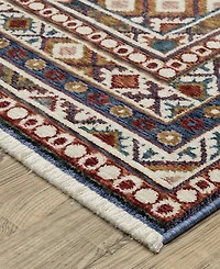 Oriental Weavers Hastings HA08B 2'3x7'6 Runner Area Rug