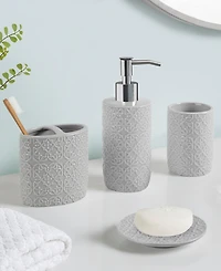 Martha Stewart Tara 4-Pc. Bath Accessory Set