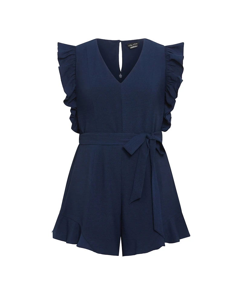 City Chic Women's Fee Playsuit