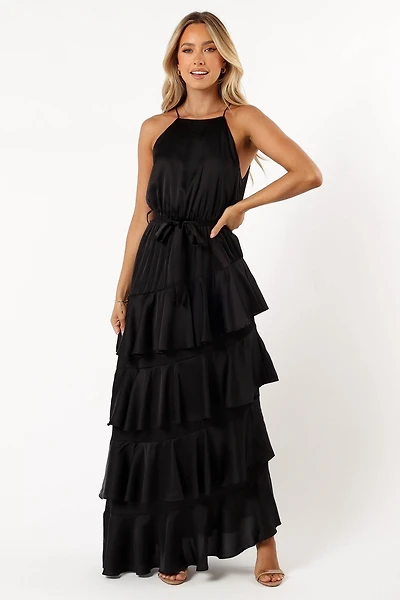 Petal and Pup Women's Annalise Tiered Maxi Dress