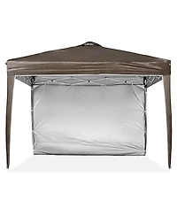 InstaHibit 10x10 Ft Pop Up Canopy with Sidewall & Bag Party Tent Outdoor Event