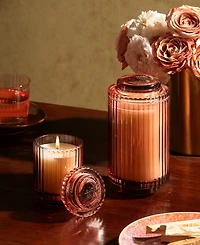 La Jolie Muse Amelie Candle, Santal Rose, 7 oz