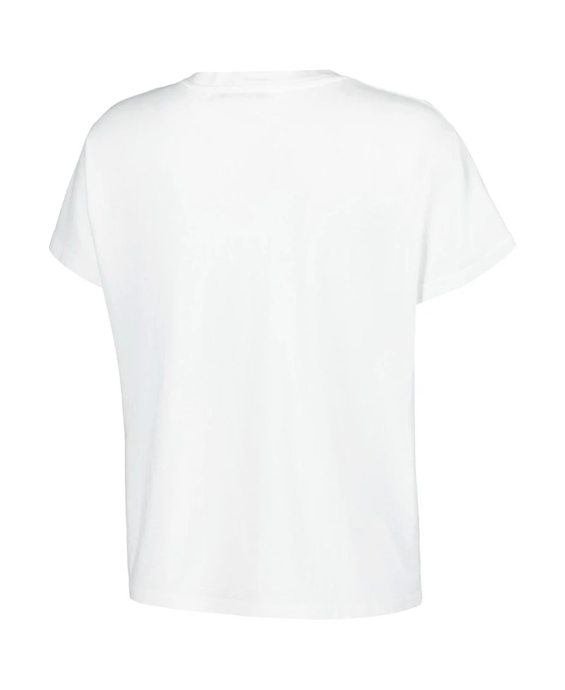 Daydreamer Women's White Rolling Stones Solo Graphic T-Shirt