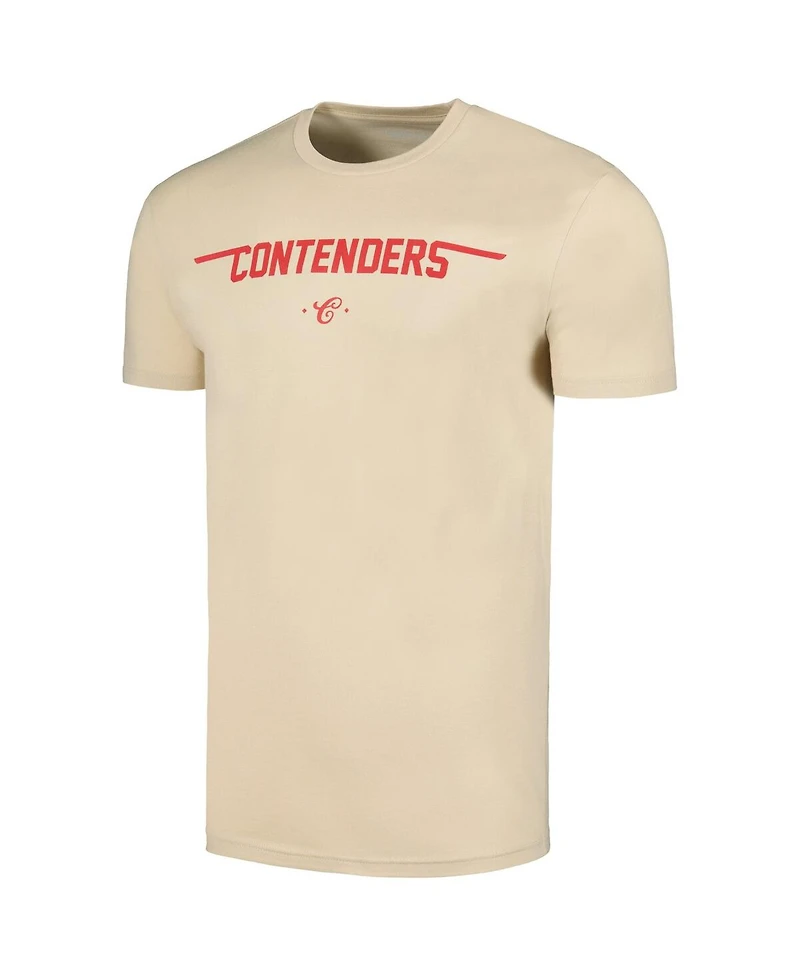 Contenders Clothing Men's Cream Top vintage-like Jets T-Shirt