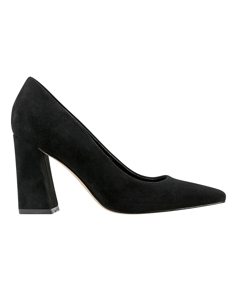 Marc Fisher Ltd Women's Yalina Slip-On Block Heel Dress Pumps