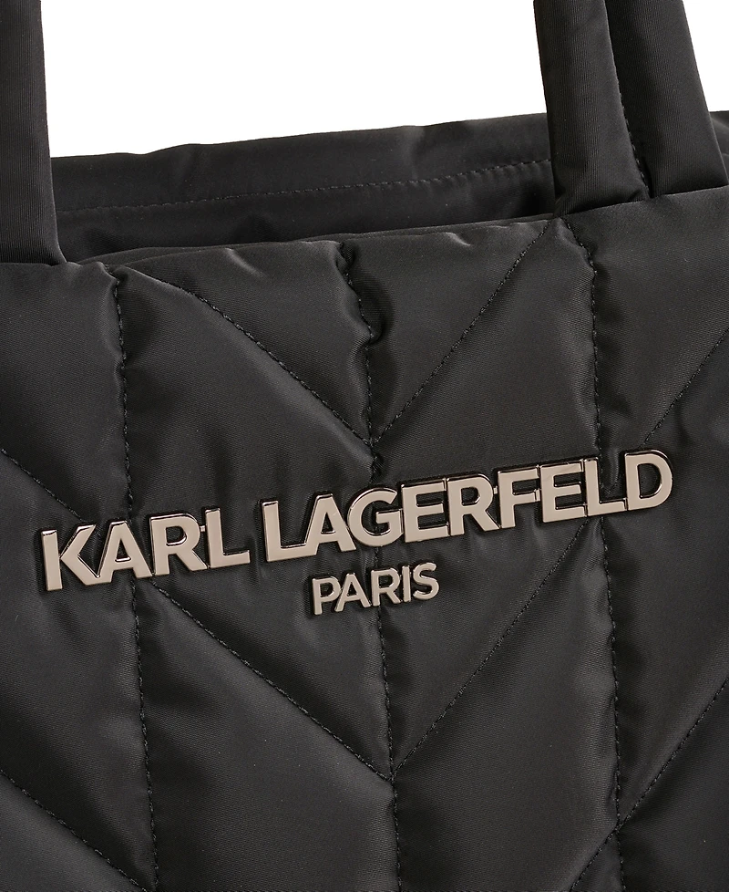 Karl Lagerfeld Paris Voyage Large Tote Bag