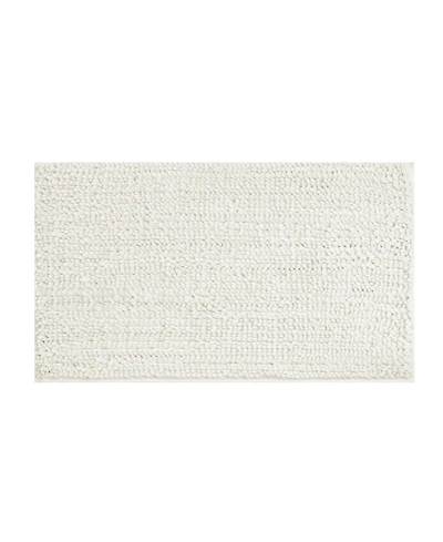 Laura Ashley Butter Chenille Bath Mat, 27" x 45"