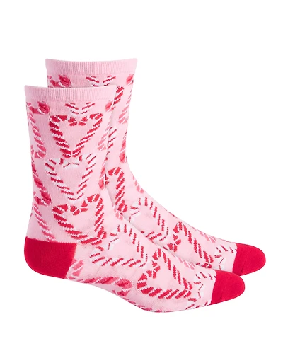 Holiday Lane Women's Crew Socks, Created for Macy's
