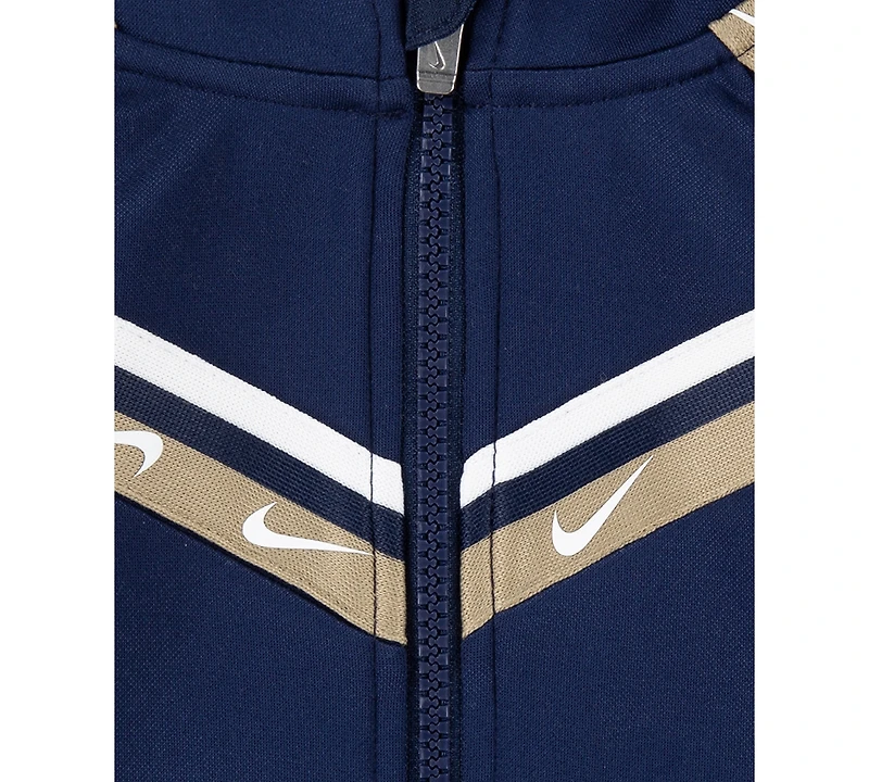 Nike Baby Boys Logo-Taped Pique Coverall