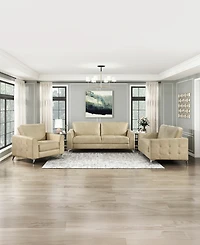 Homelegance White Label Resonance 61" Love Seat