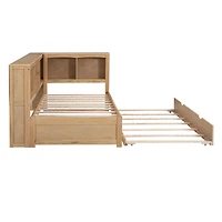 Streamdale Twin Daybed with Trundle, Storage, Usb