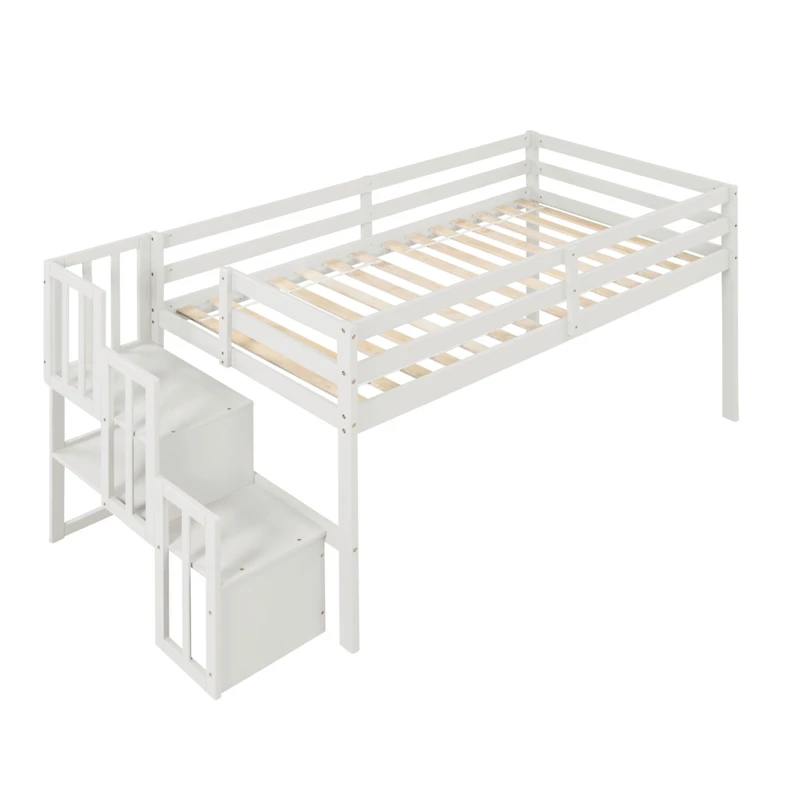 Streamdale Loft Bed With Staircase