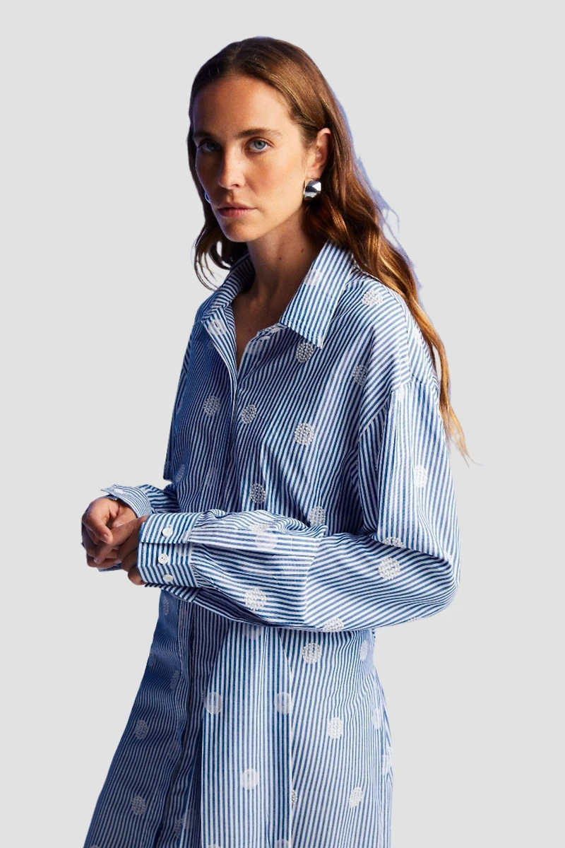 Nocturne Women's Belted Shirt Dress