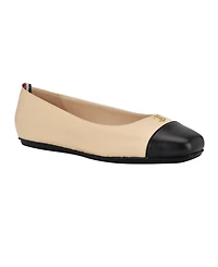 Tommy Hilfiger Women's Bekim Cap Toe Ballet Flats