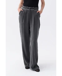 Nocturne Women's Pleated Palazzo Pants