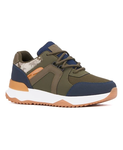 Xray Big Boys Clay Low Top Lace Up Casual Sneaker