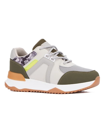 Xray Big Boys Clay Low Top Lace Up Casual Sneaker