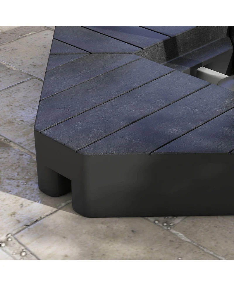 Streamdale Furniture 4-Pack Umbrella Stand Weights for 8'-10' Cantilever Umbrellas